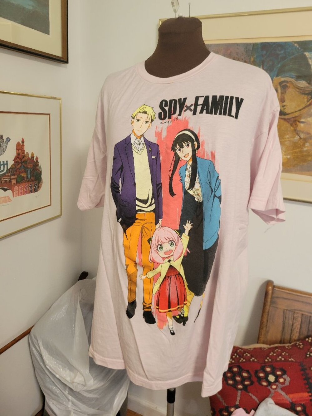 Spy X Family T-shirt Size 2XL by Toho Japan